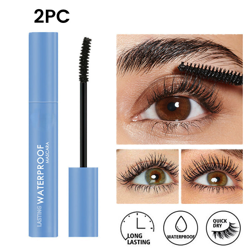❄️Zomerfresh 50% Korting!🖤Waterproof Lash Mascara – Klontvrije Mascara voor Lengte, Volume & All-Day Lift
