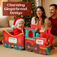 🎅Kerstvoorverkoop - 50% KORTING🚂De kerstcadeautrein van de kerstman — Breng kerstsfeer in stijl! 🚂🎄