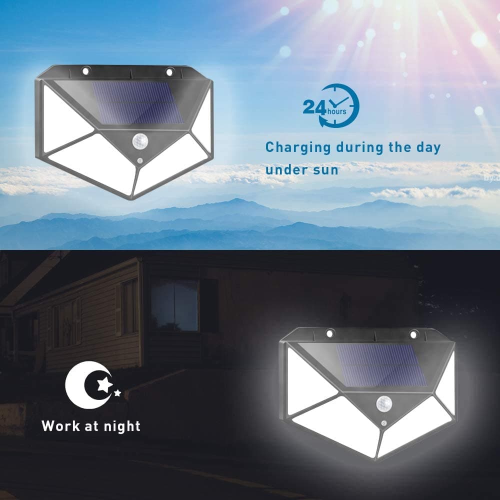 💥KRIJG 50% KORTING💥Verlicht direct je buitenruimte met bewegingsgestuurde solarlampen