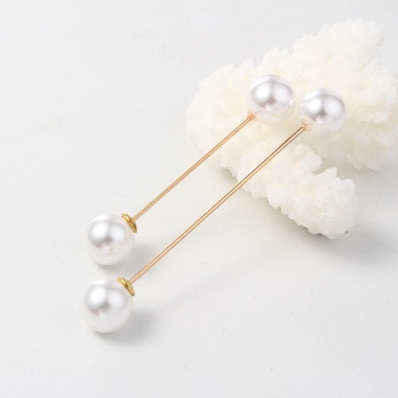 🧷Veiligheidsbroche met stras en parels