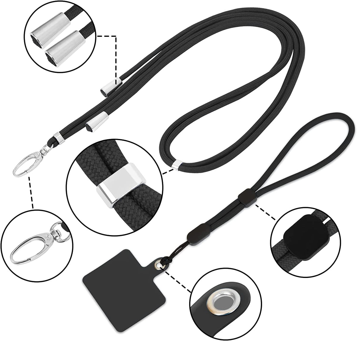 🔥Universeel crossbody-telefoonkoord