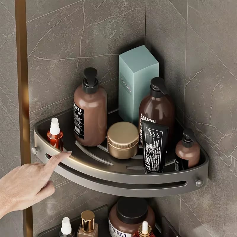 🔥50% korting op de opruiming🔥Driehoekige badkamerplank🛁