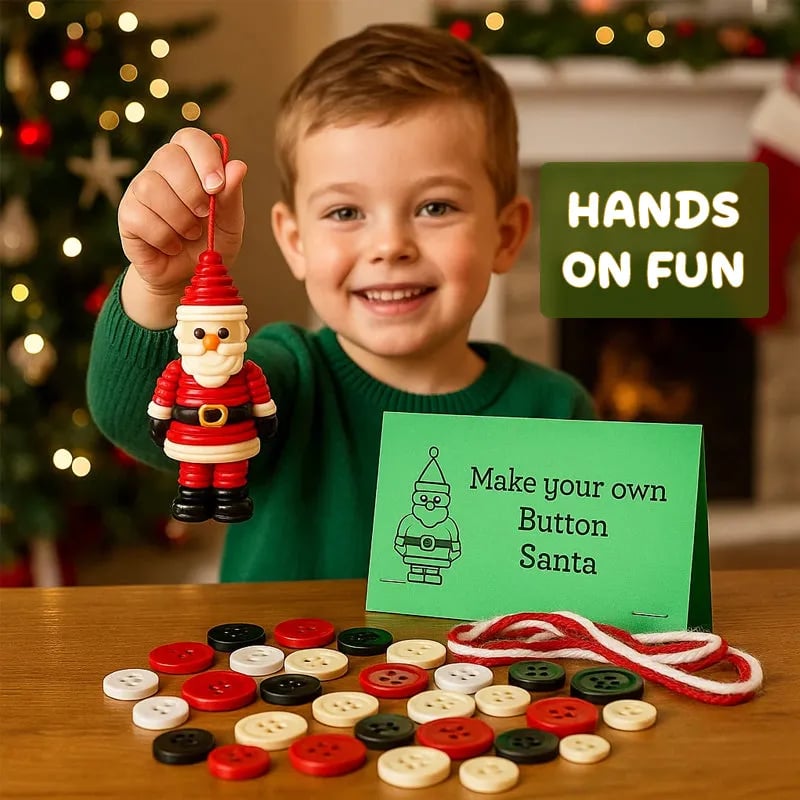 DIY Kerstknoop Ornament Maakset