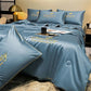 🥵🚫 50% KORTING! Je matras is geen oven. Met deze ijslucht-lichte zomerset voelt je bed als een koel hotelbed op een Grieks eiland. Ademend, zweetafstotend, en zo glad dat je er bijna uit glijdt van comfort!