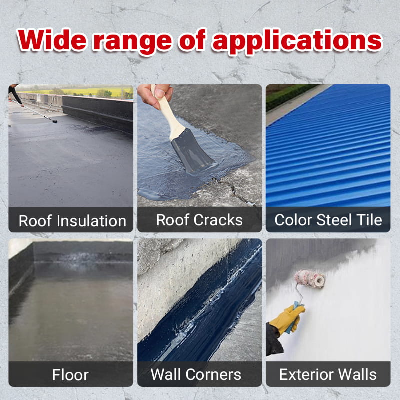 Detroit®Waterdichte coatings voor buitendaken