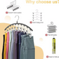 👖🔥 50% KORTING! Legging Organizer Hanger – 10 Broeken Netjes Opbergen & Meer Kast-Ruimte