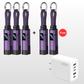🔌📟 4-in-1 keychain oplaadkabel | Digitaal display, tot 65W+27W | Gevlochten nylon, zinkring | <0,5 m, 4 kleuren | 1/3/5 stuks | 50% KORTING!