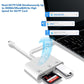 💥SD/TF/USB-kaartlezer voor direct bestandsoverdracht tussen apparaten
