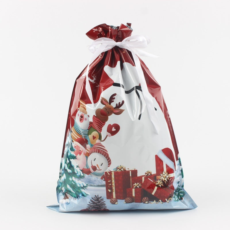 🎅🎁Kerstcadeauzakje met trekkoord