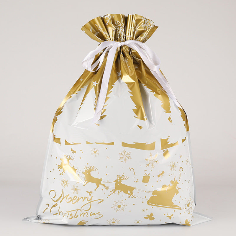 🎅🎁Kerstcadeauzakje met trekkoord
