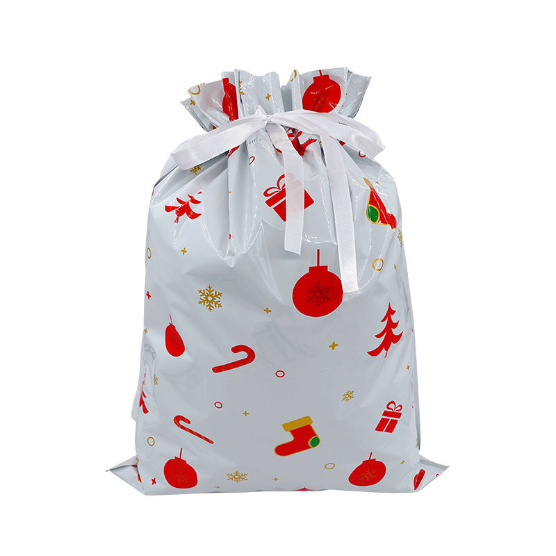 🎅🎁Kerstcadeauzakje met trekkoord
