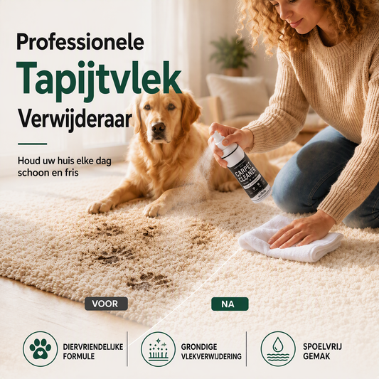 🎉Tijdelijke 50% Korting! 🧼✨ Vlekkenverwijderaar voor Tapijt & Bekleding | Geen Schrobben Nodig | Veilig voor Delicate Stoffen🌿🛋️