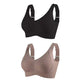 【1+1 gratis】💖Fijn naadloos gestreepte bh – met W-vormige ondersteuning, comfort en stijl in één.
