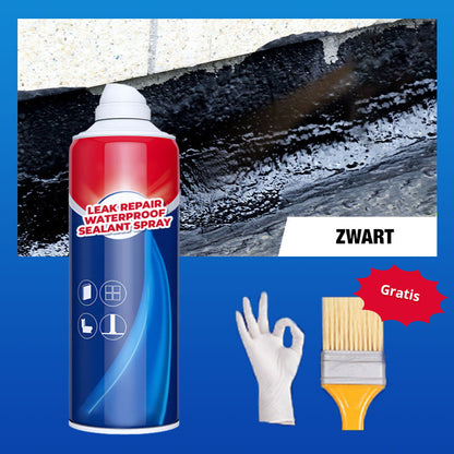 Waterdichte afdichtingsspray voor lekreparatie