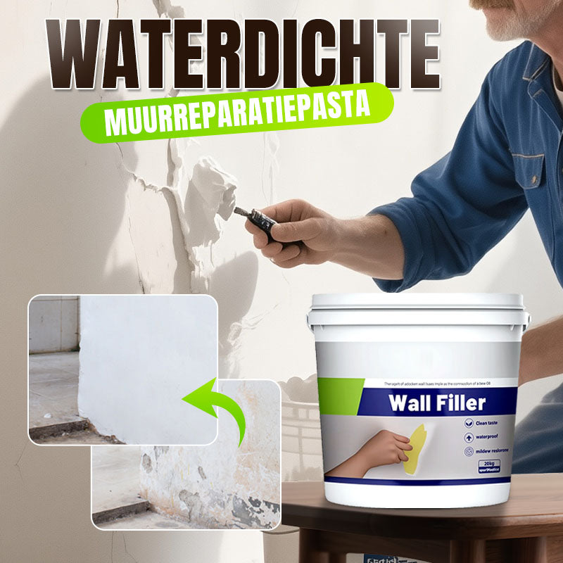 Waterdichte en Schimmelbestendige Muurreparatiepasta