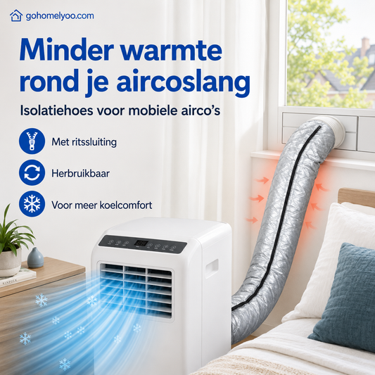 🔥Isolatiehoes voor aircoslangen: onmisbaar in huis tijdens de zomer