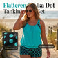 Dames Tweedelig Polkadot Zwempak
