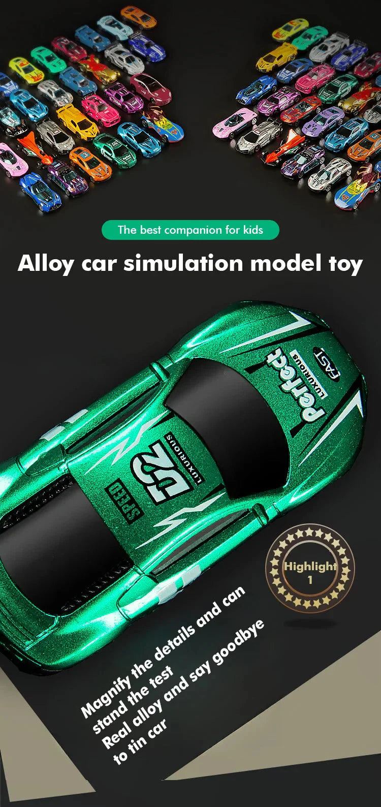 🚗✨ Zo echt dat je erin wilt stappen! Set metalen modelauto's – elk detail klopt, nu tijdelijk met introductiekorting!