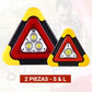 🔥Mega Zomer Sale！🔥 3-IN-1 zon nooddriehoek waarschuwingslicht langs de weg