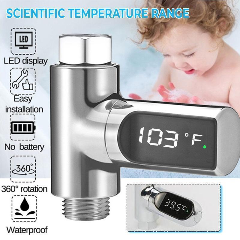 💦 Nieuw Douchethermometer met Driekleurige Indicator – Veilig & Comfortabel voor het Hele Gezin | NU 50% KORTING 🎁