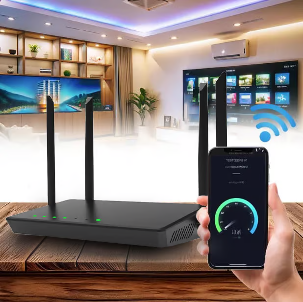 Draadloze SIM-router met antenne