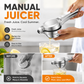 🥳HETE UITVERKOOP 2026🥳💞Meer dan 50.000 verkocht!✨Handmatige sapcentrifuge van roestvrij staal