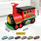 🚂 Speelgoedtrein voor kinderen – Grote, ombouwbare locomotief om op te rijden, duwen, trekken en op te zitten. Veilig speelgoed voor jonge kinderen dat motoriek en creativiteit stimuleert.