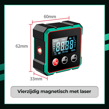 ⏳Beperkte tijd 50% korting💥Magnetische digitale hoekzoeker met elektronische laser