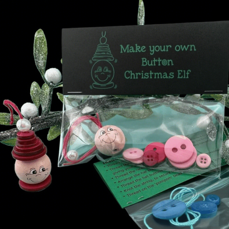 DIY Kerstknoop Ornament Maakset