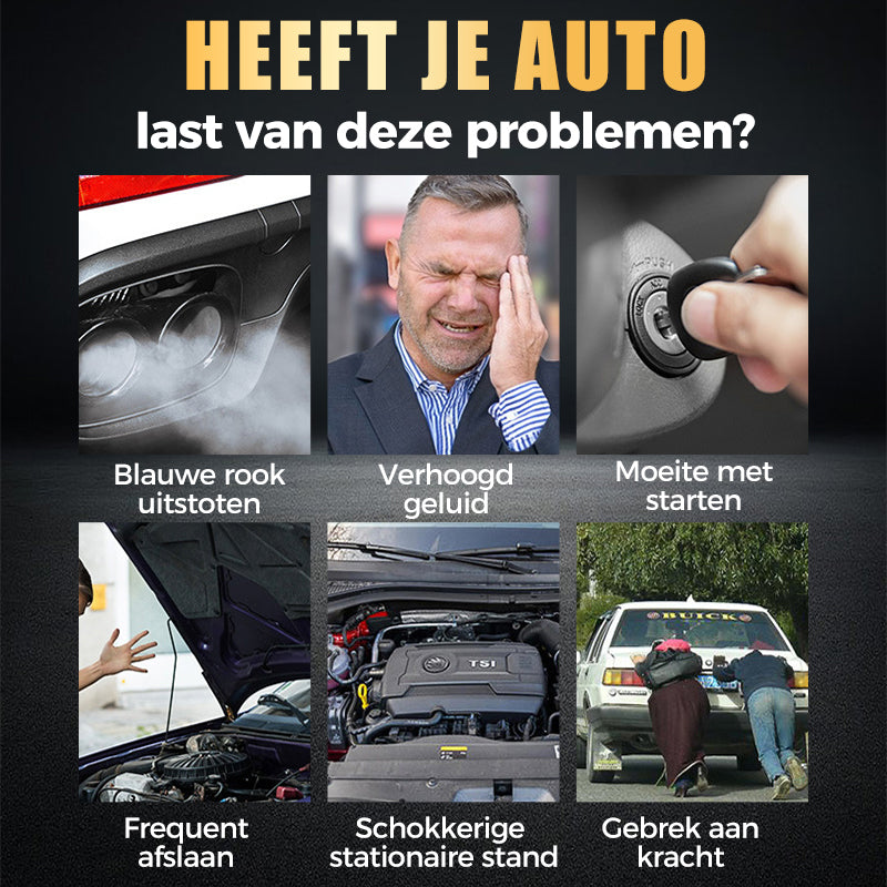Motor koolstof verwijdering reparatiemiddel