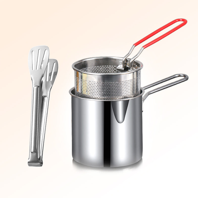 🔥 Multifunctionele friteuse van 304 roestvrij staal