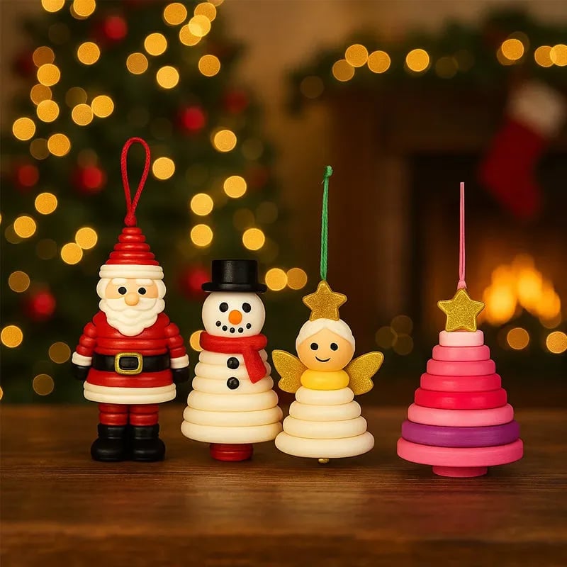 DIY Kerstknoop Ornament Maakset