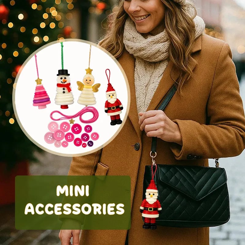 DIY Kerstknoop Ornament Maakset