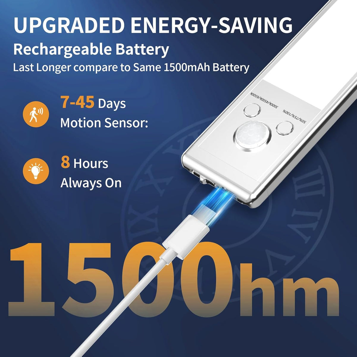 🏆 Hot Sale!50% KORTING 🔥 3-Kleuren LED Sensor Lampjes – Magnetisch & Oplaadbaar