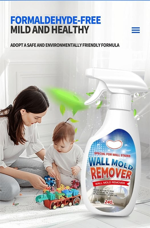 🧼 Schimmelreinigingsspray voor wandtegels | Reinigt badkamers en keukens met slechts één spray, zeg eenvoudig vaarwel tegen zwarte schimmelvlekken ✨🏠