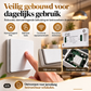 🔥FLASH SALE🔥 Draadloze Lichtschakelaar Set – Zonder Kabels of Boren, Zelfklevend – Voor 220V Huishoudlampen – Flexibel op Glas, Hout & Tegels – Vlamvertragend! 💡✨
