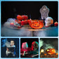 💨⚡ 50% korting! 12-LED mistmaker – 💧 koele nevel & kleurrijk licht, 🌊 voor vijvers, Halloween & humiditeit!