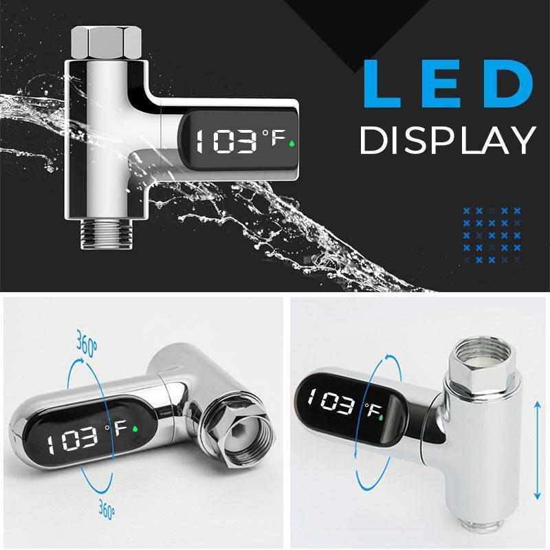 💦 Nieuw Douchethermometer met Driekleurige Indicator – Veilig & Comfortabel voor het Hele Gezin | NU 50% KORTING 🎁