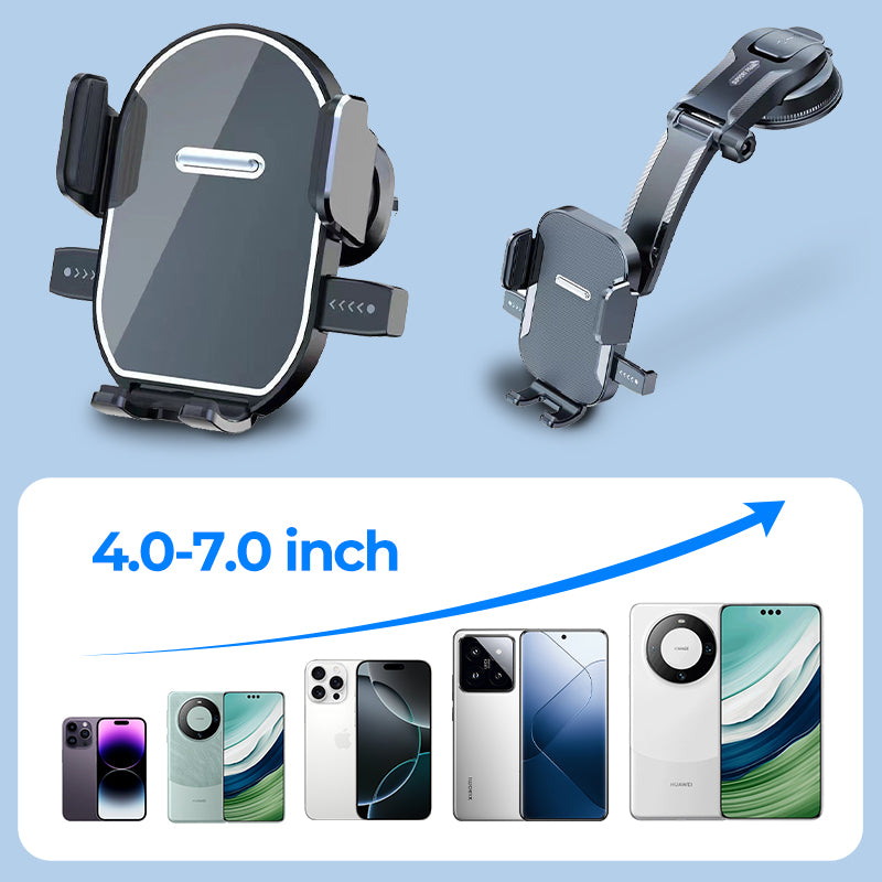Multifunctionele zuignap telefoonhouder voor in de auto