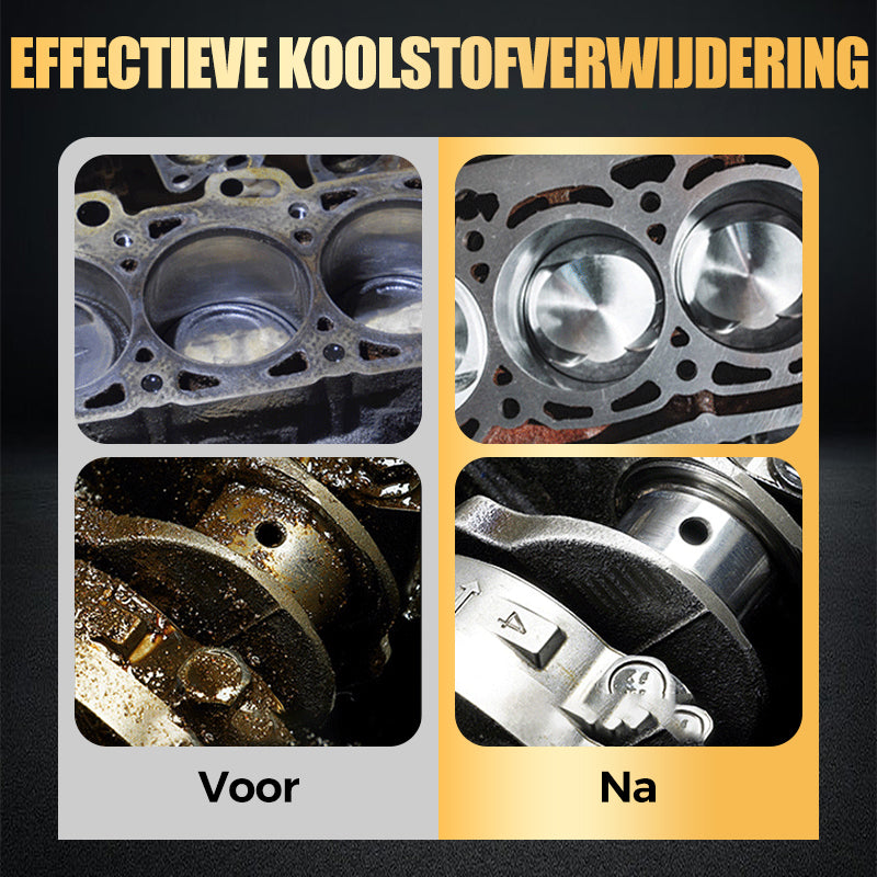 Motor koolstof verwijdering reparatiemiddel
