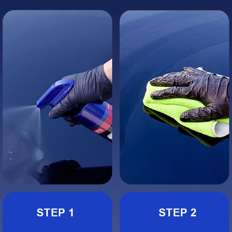 Snelwerkende Autolakspray