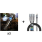 🔦 50% KORTING + KOOP 2, KRIJG 1 GRATIS! Superkrachtige Zaklamp met Zoomfunctie