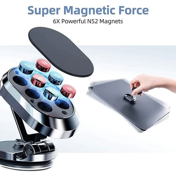 🔥 Ultieme 2025 Auto Gadget 🔥 Magnetische Opvouwbare Telefoonhouder – Limited Edition!