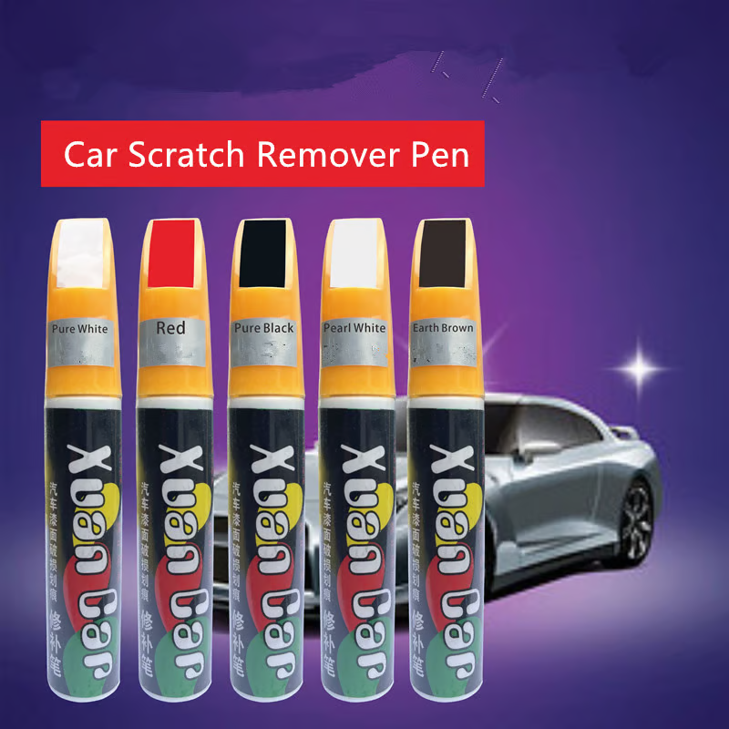 🚗 KOOP 1, KRIJG 1 GRATIS! 🖍️ Lakstift voor auto, motor of boot – Permanente formule die niet druipt – Vult en verzegelt krassen, inclusief blanke lak – Eenvoudig zelf bijwerken voor elke kleur 🚤
