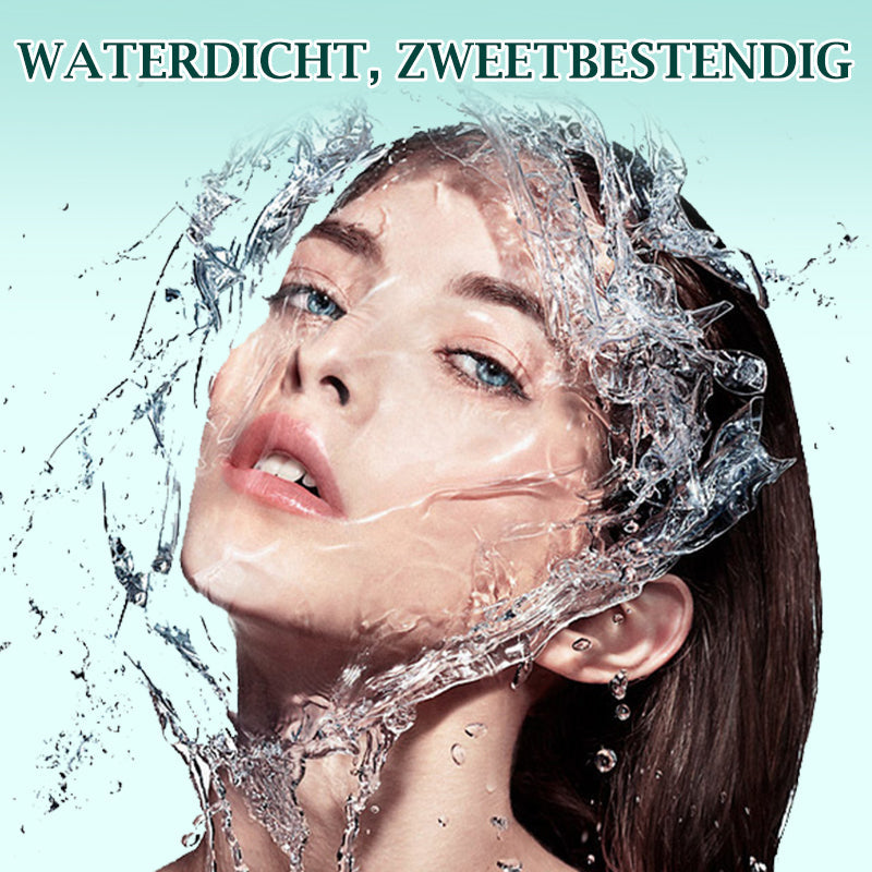 Waterdichte en zweetbestendige verlengende en krullende mascara