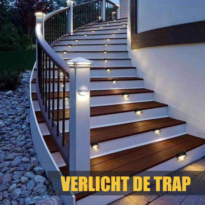 ✨ Koop 2 Sets, Krijg 1 Set Gratis – Solar Tuin- en Terrasverlichting, 12 Lampjes, Warm Wit LED, IP44