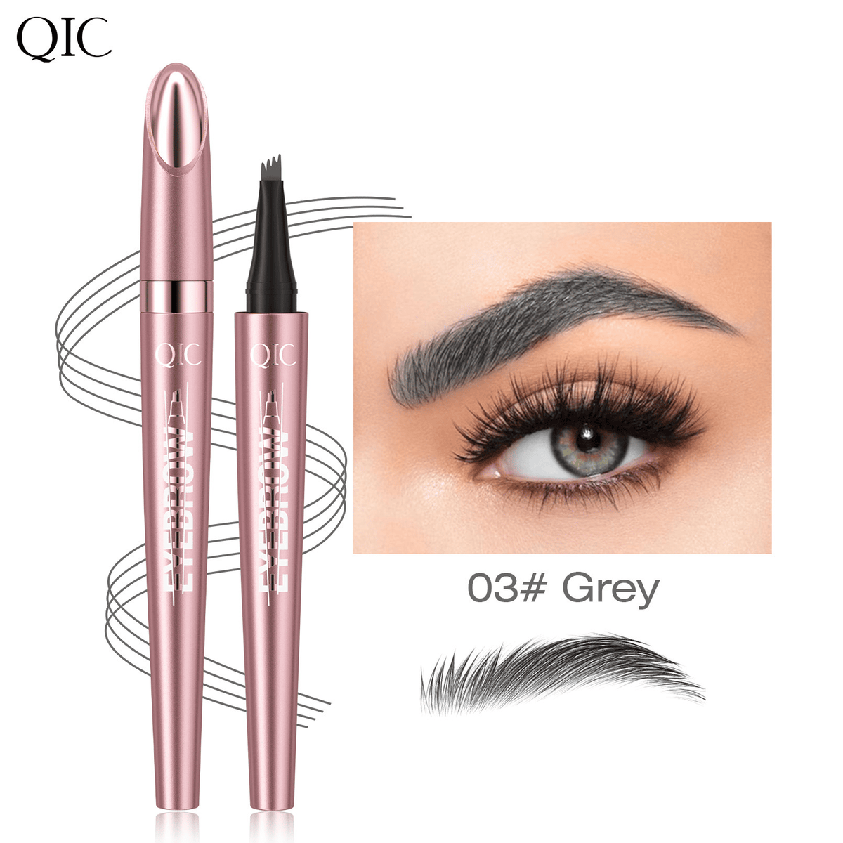 🥳 1 KOPEN 1 GRATIS 💞 50K+ VERKOCHT! 💥✨ 3D Microblading Wenkbrauwpotlood – 4-tandige punt creëert natuurlijke, op haartjes lijkende streken. Waterbestendig, vlekbestendig & blijft 24 uur zitten. Bespaar op dure salonbehandelingen. Een koopje! 💕🎁 NL