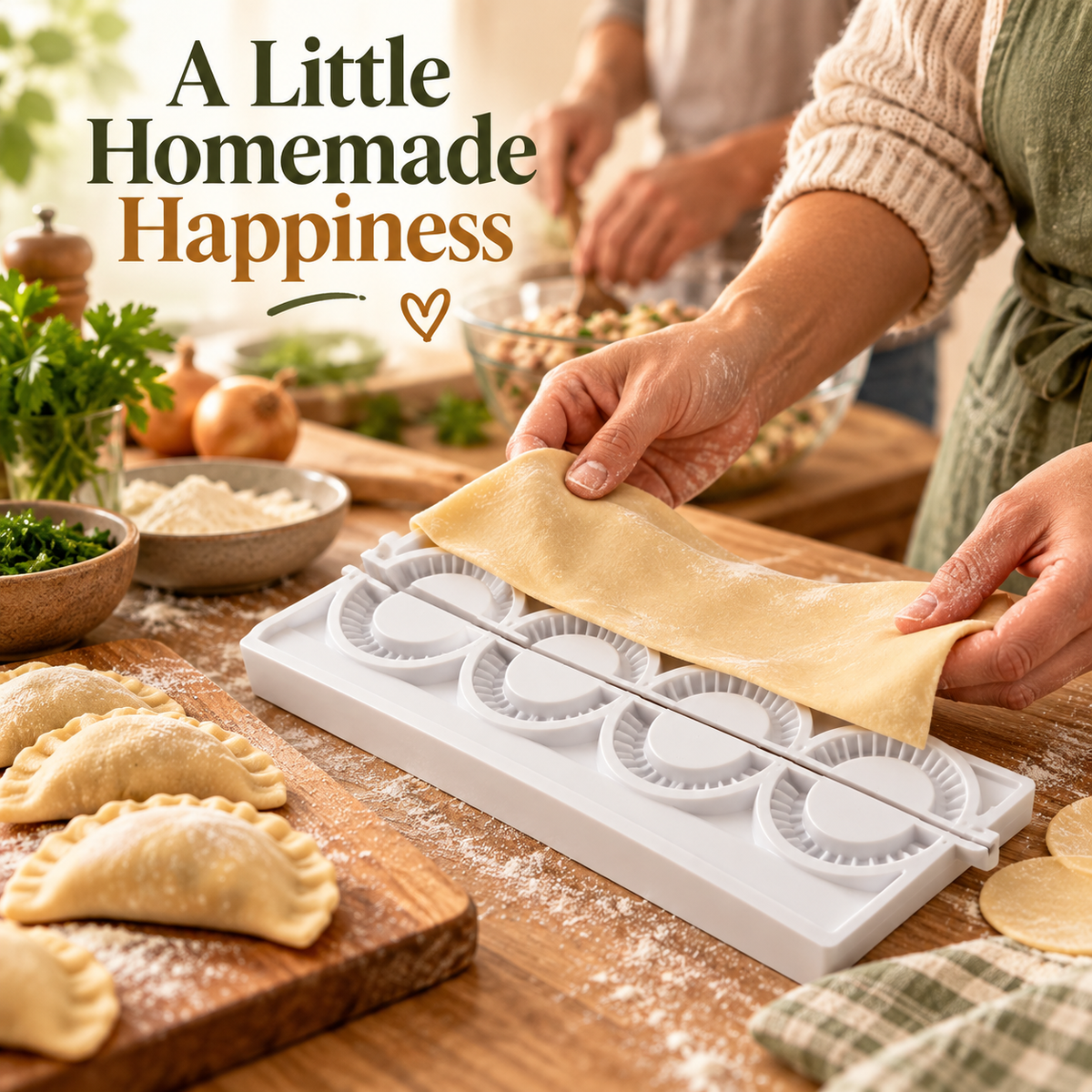 🥟 Dumplingpers voor Zelfgemaakte Deegpakketjes