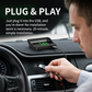 🚗🛰️ Head-Up Display (HUD) Auto-GPS Digitale snelheidsmeter – houd je ogen op de weg, voorkom boetes. 50% KORTING!
