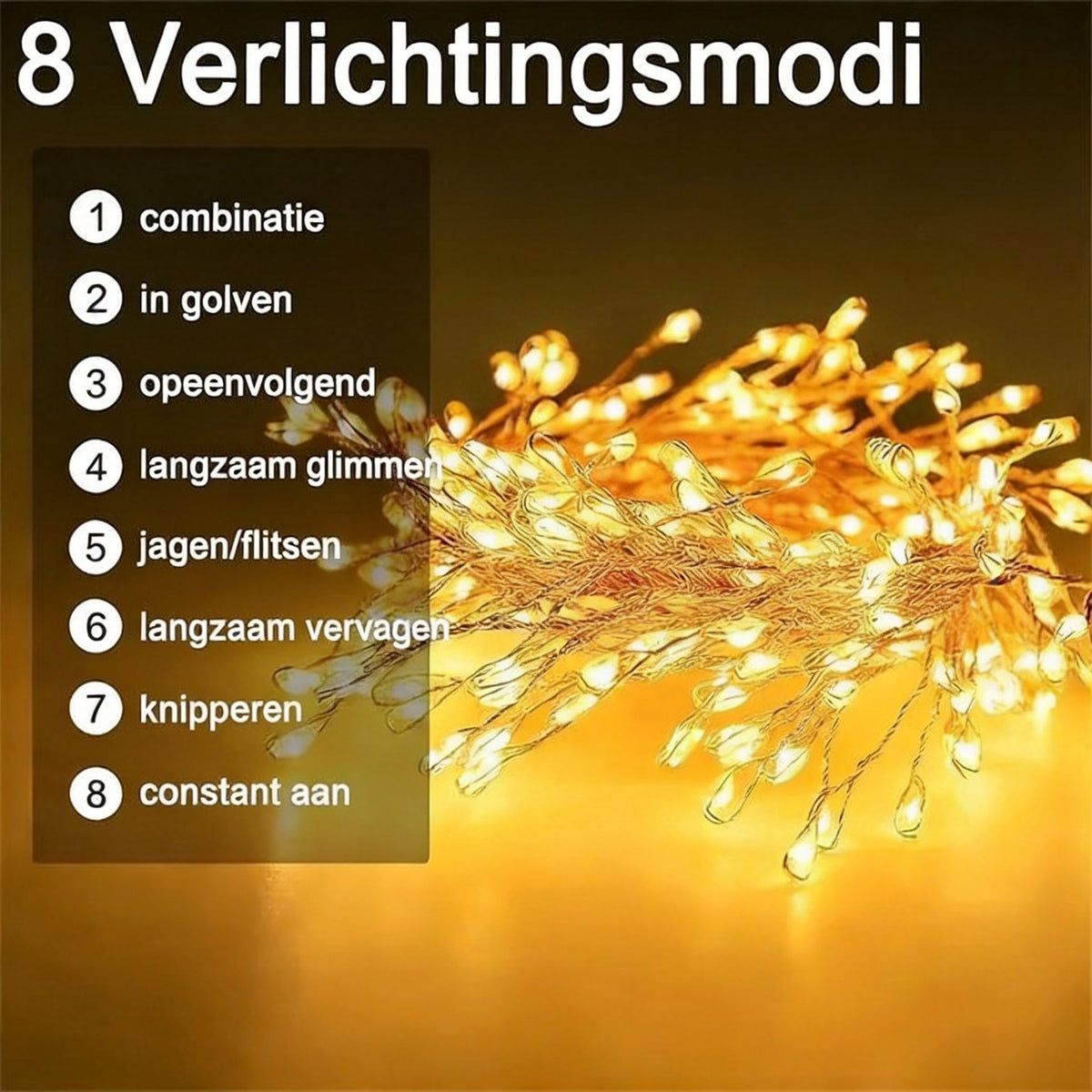 🎄 Tijdelijke aanbieding: 50% korting 🎁 Koperen draad kerstverlichting